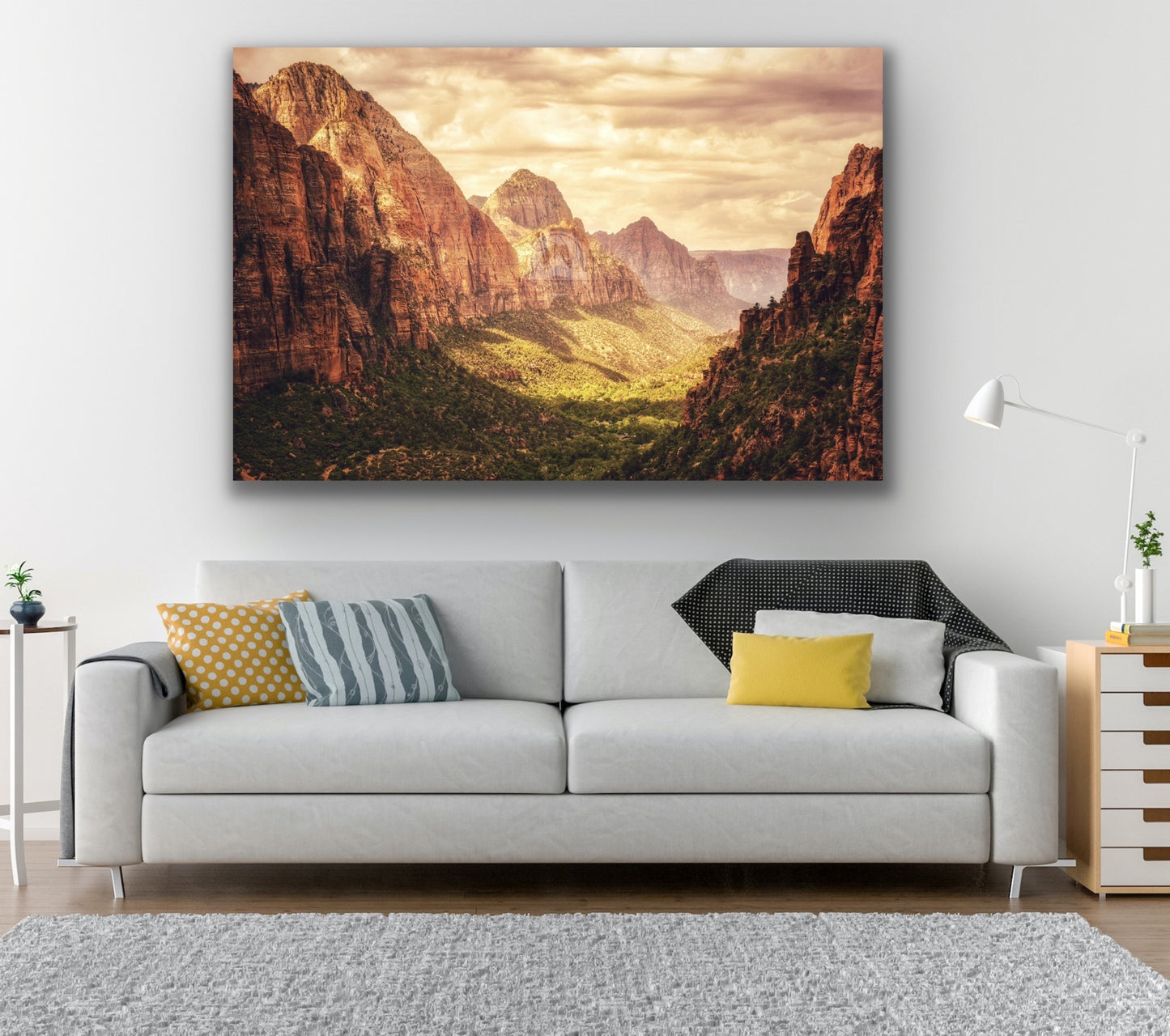 Zion National Park - Summer Morning Photo Print