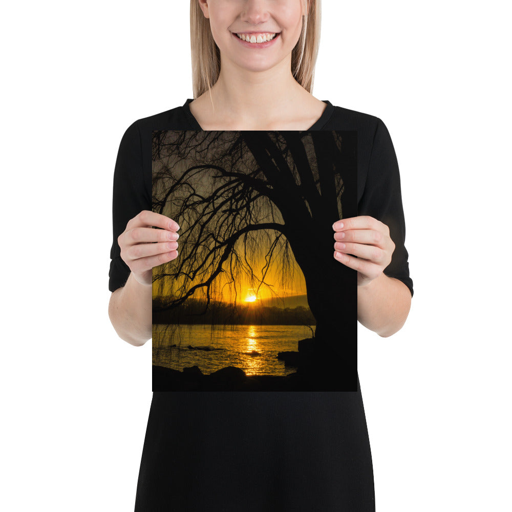 Edgewater Park Photo Print - Lake Erie in Cleveland Ohio