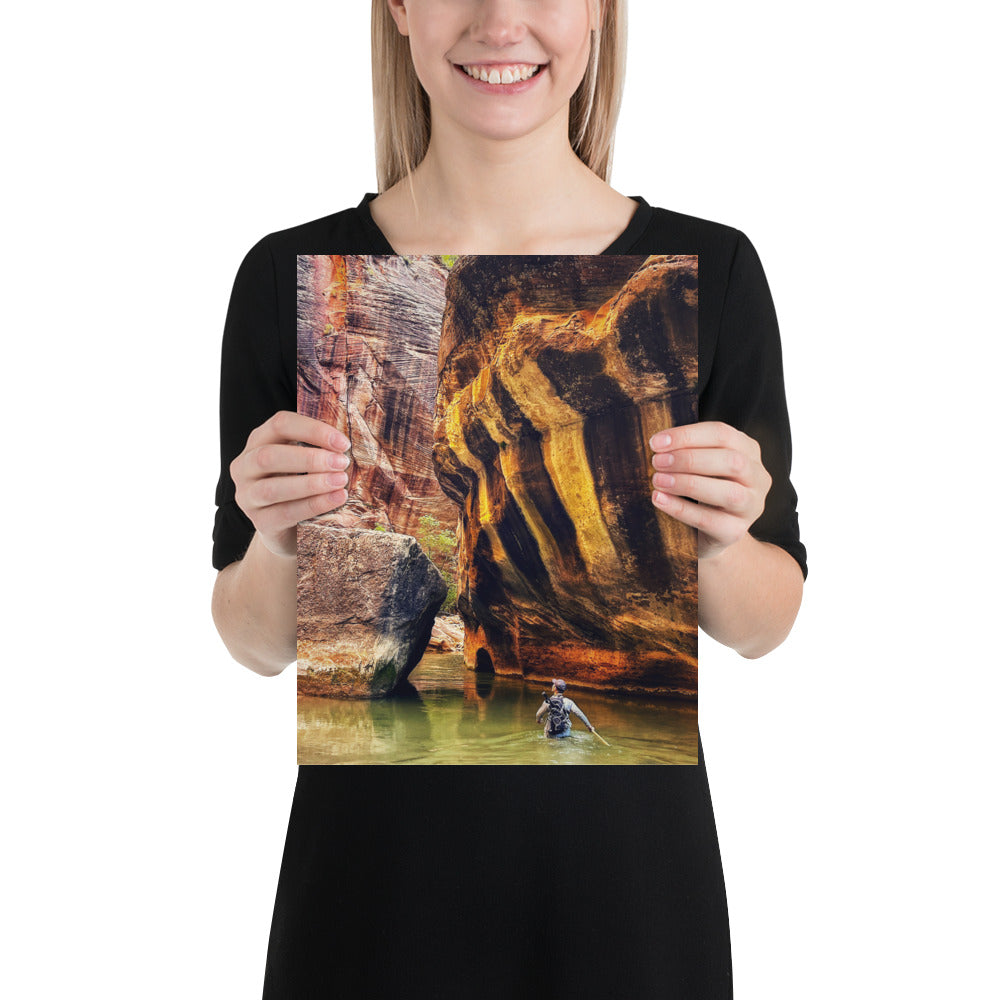 The Narrows Photo Print Image Zion National Park Utah
