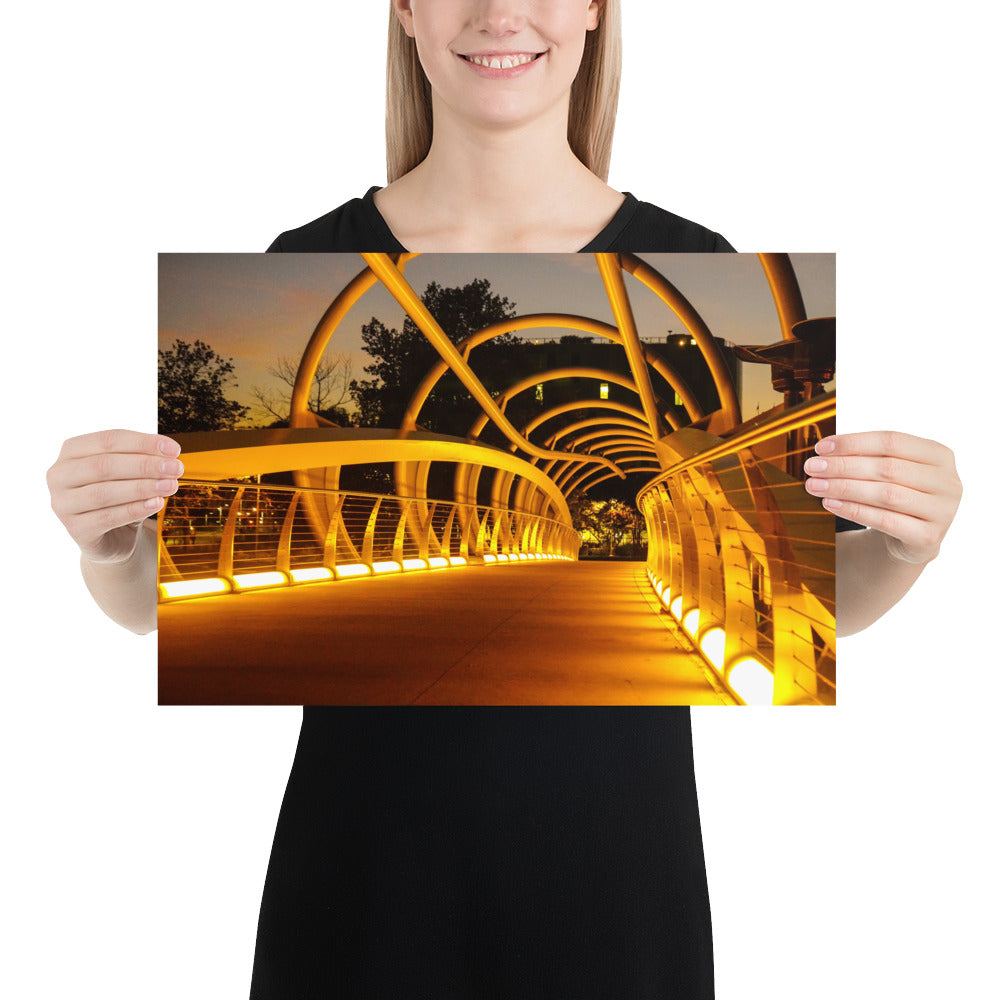 Yards Park Bridge Photo Print Washington, DC Capitol Riverfront