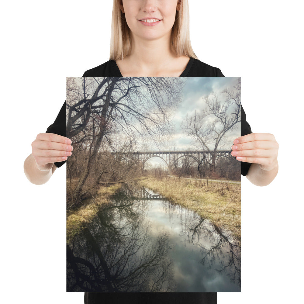 Photo of Cuyahoga Valley National Park and Ohio Bridge Print