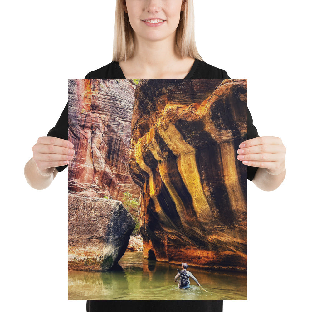 The Narrows Photo Print Image Zion National Park Utah