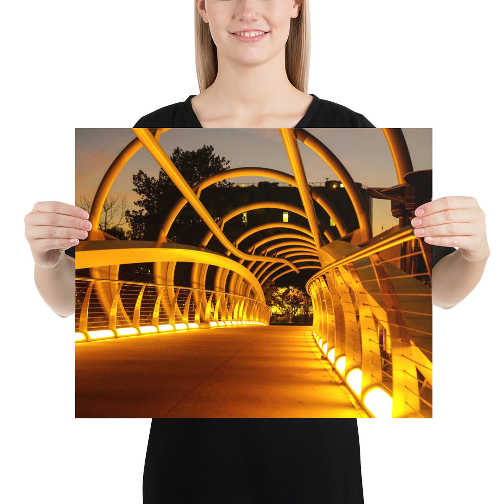 Yards Park Bridge Photo Print Washington, DC Capitol Riverfront
