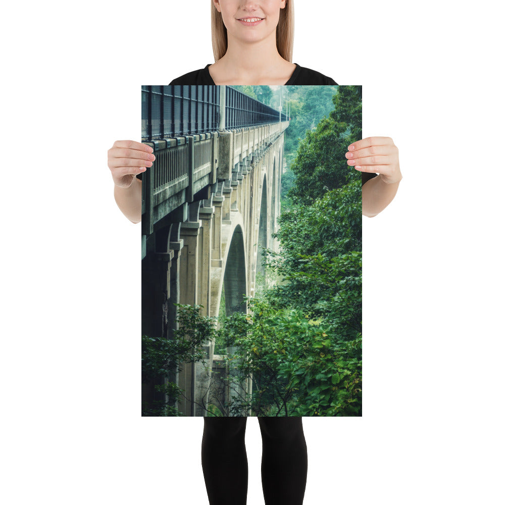 Bridge Road Photo Print Poster