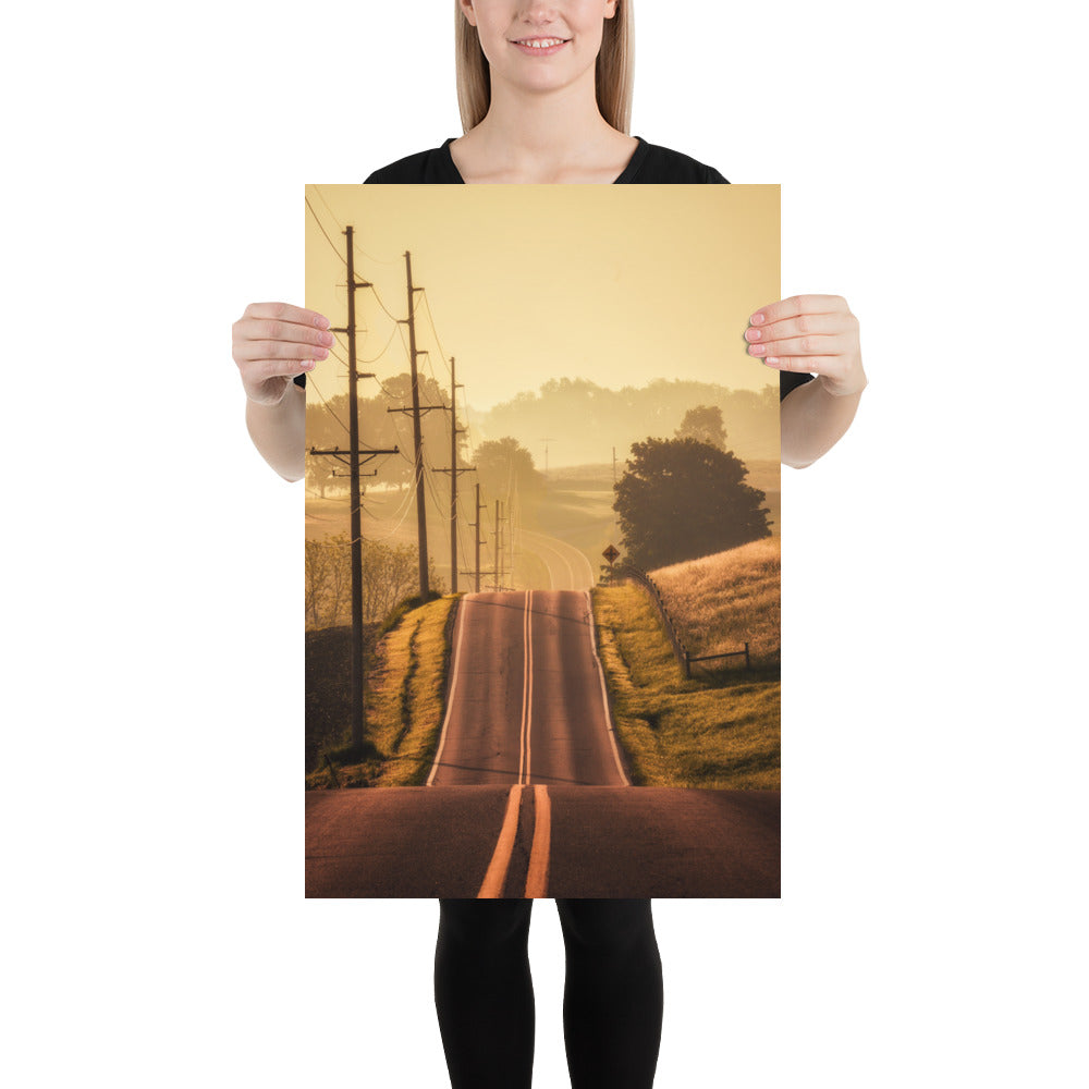 Amish Country Sunrise Photo Ohio Image Hills