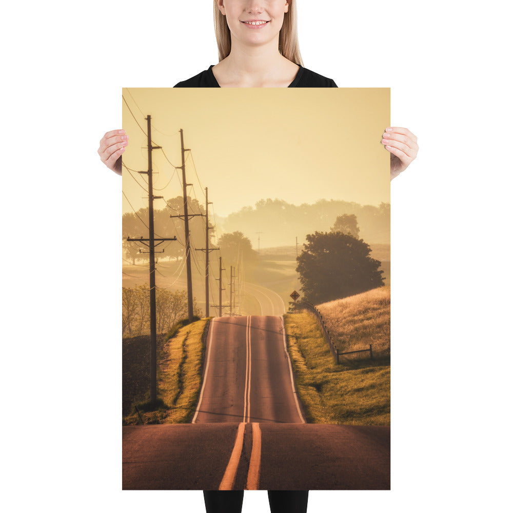 Amish Country Sunrise Photo Ohio Image Hills