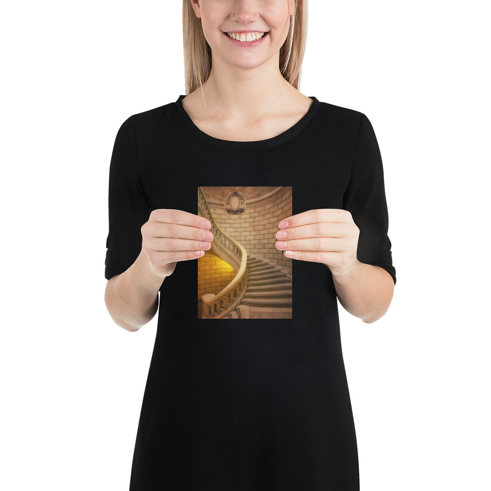 Old Courthouse Spiral Staircase Photo Cleveland Ohio Image