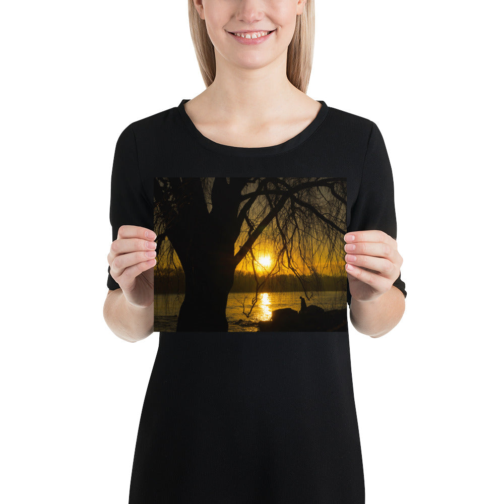 Edgewater Park Sunset Photo Print Cleveland Ohio