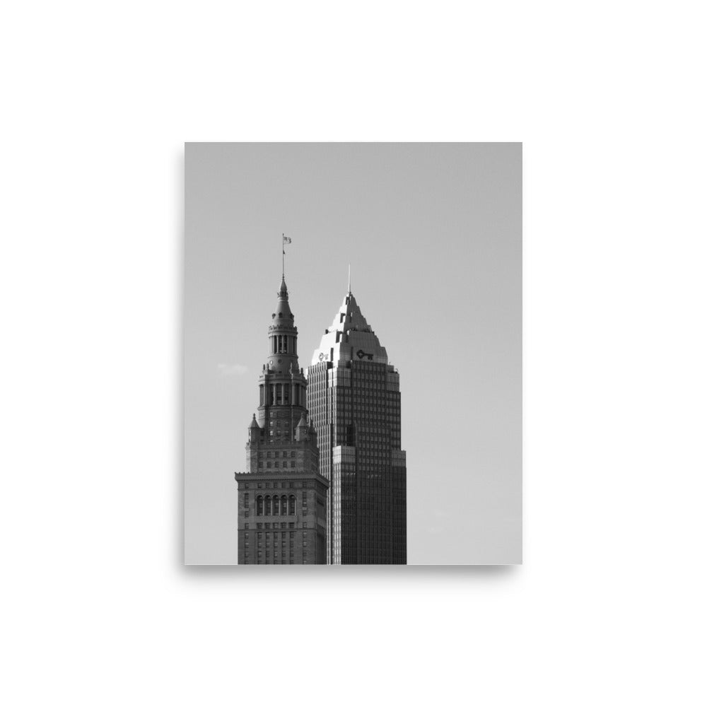 Cleveland Buildings Photo Print (Downtown)