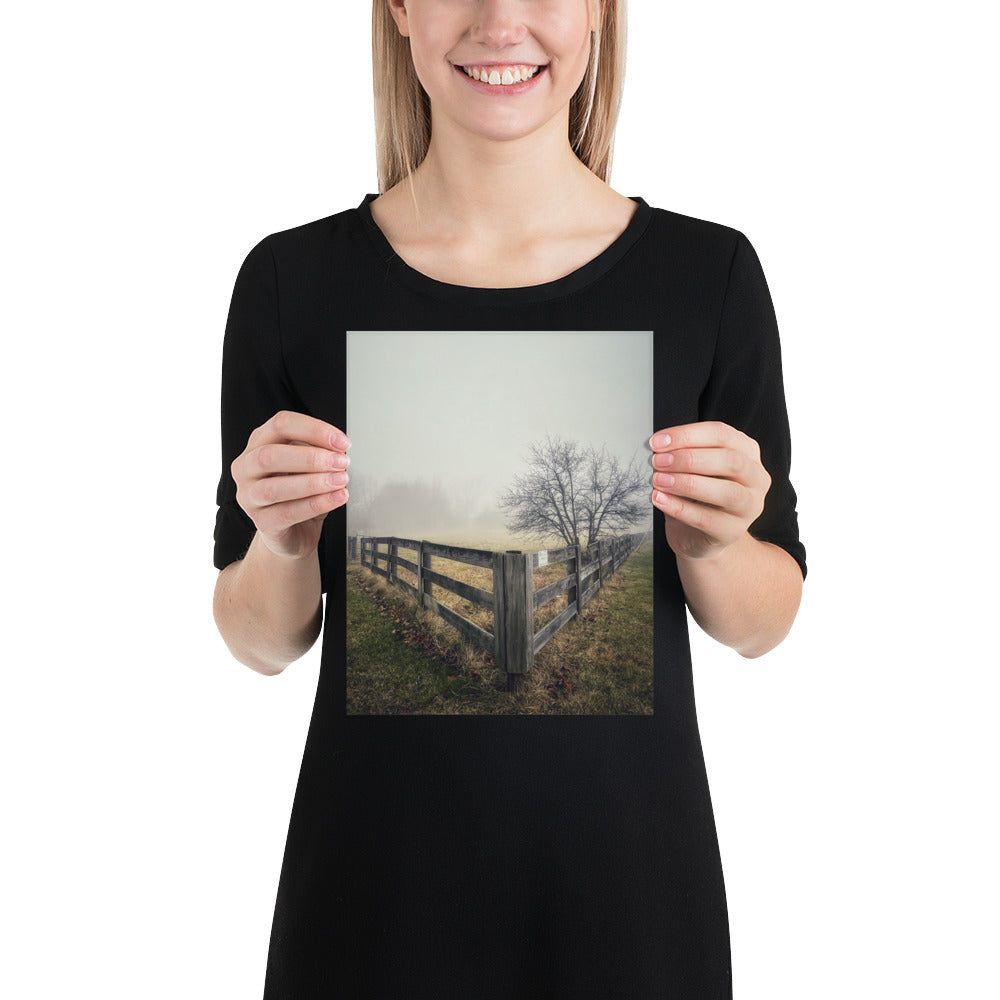 Scenic Fence Print