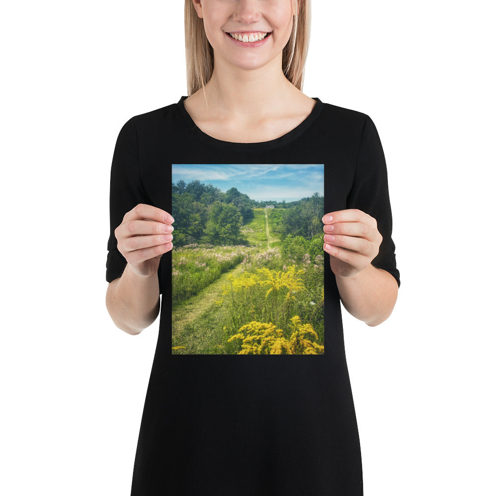 Uplifting Fields of Green Print