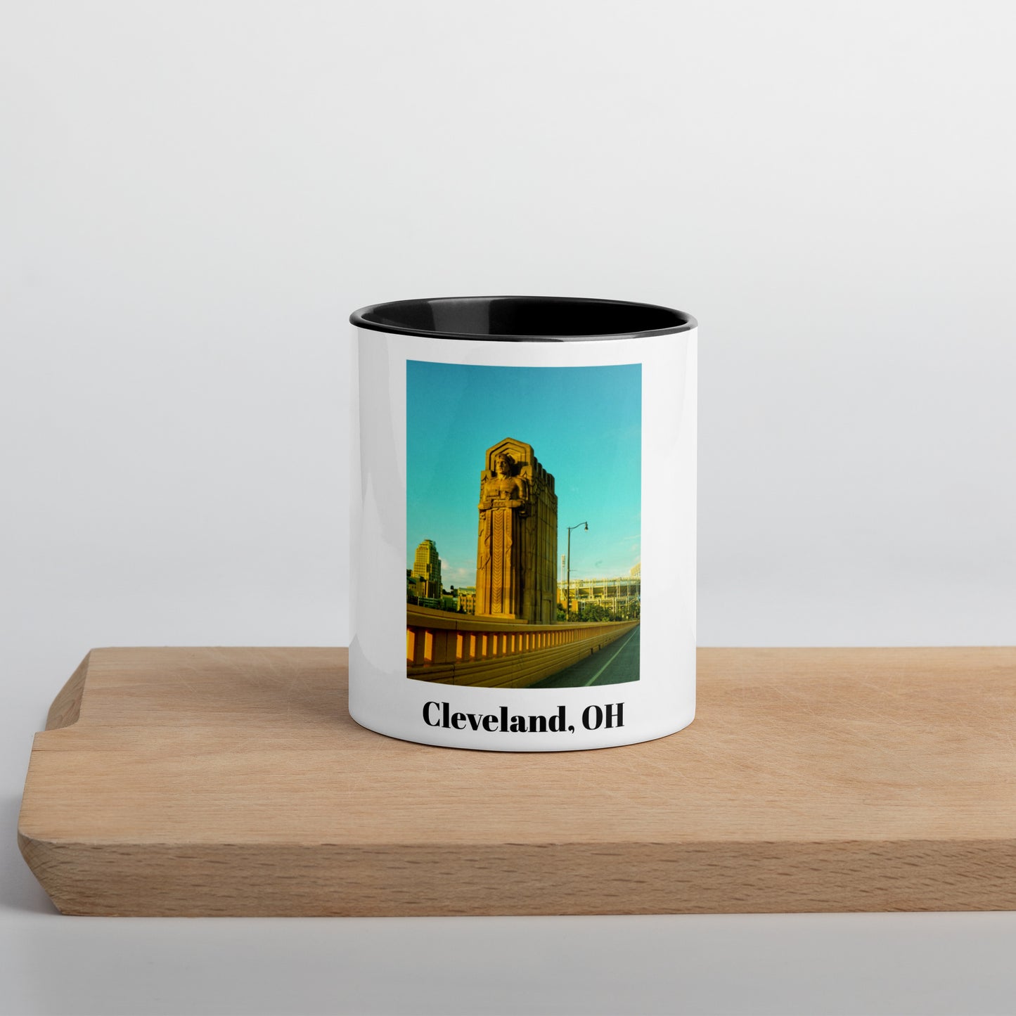 Cleveland Ohio Mug (with Color Inside)