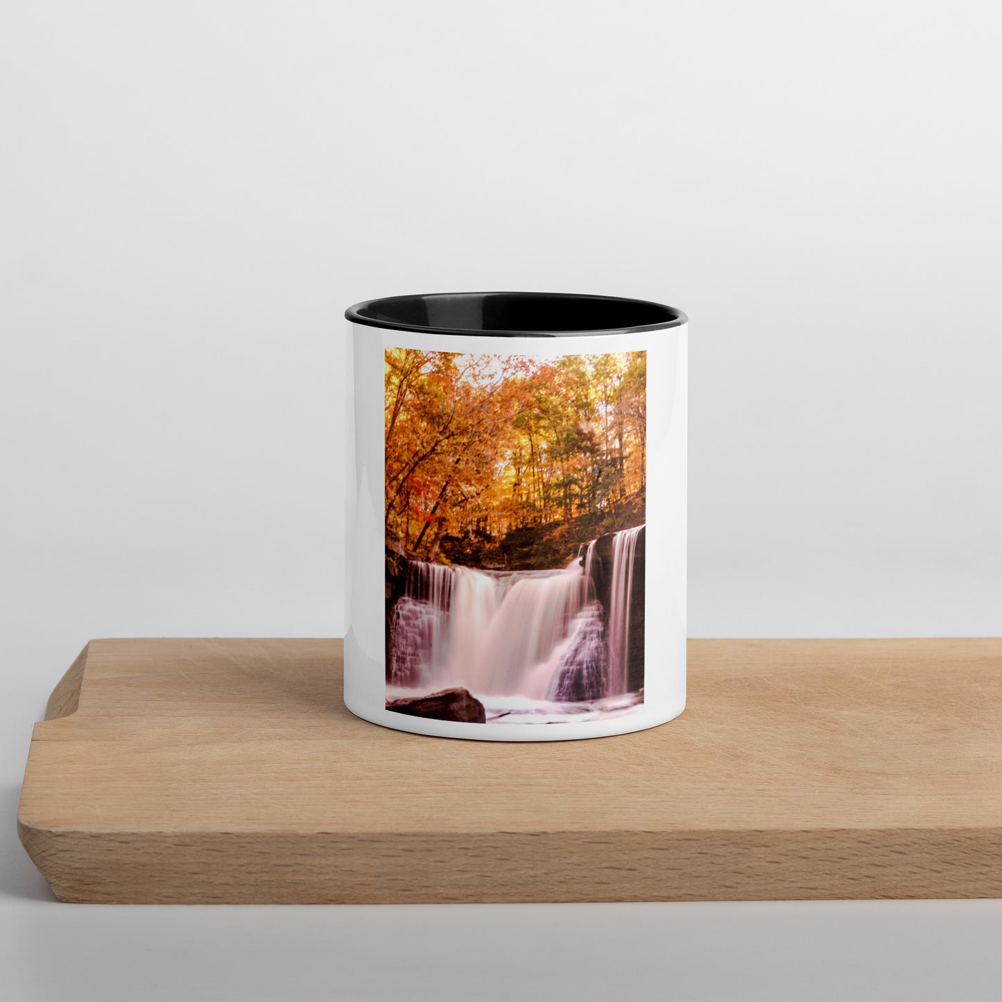 Great Falls of Bedford Mug (with Color Inside)