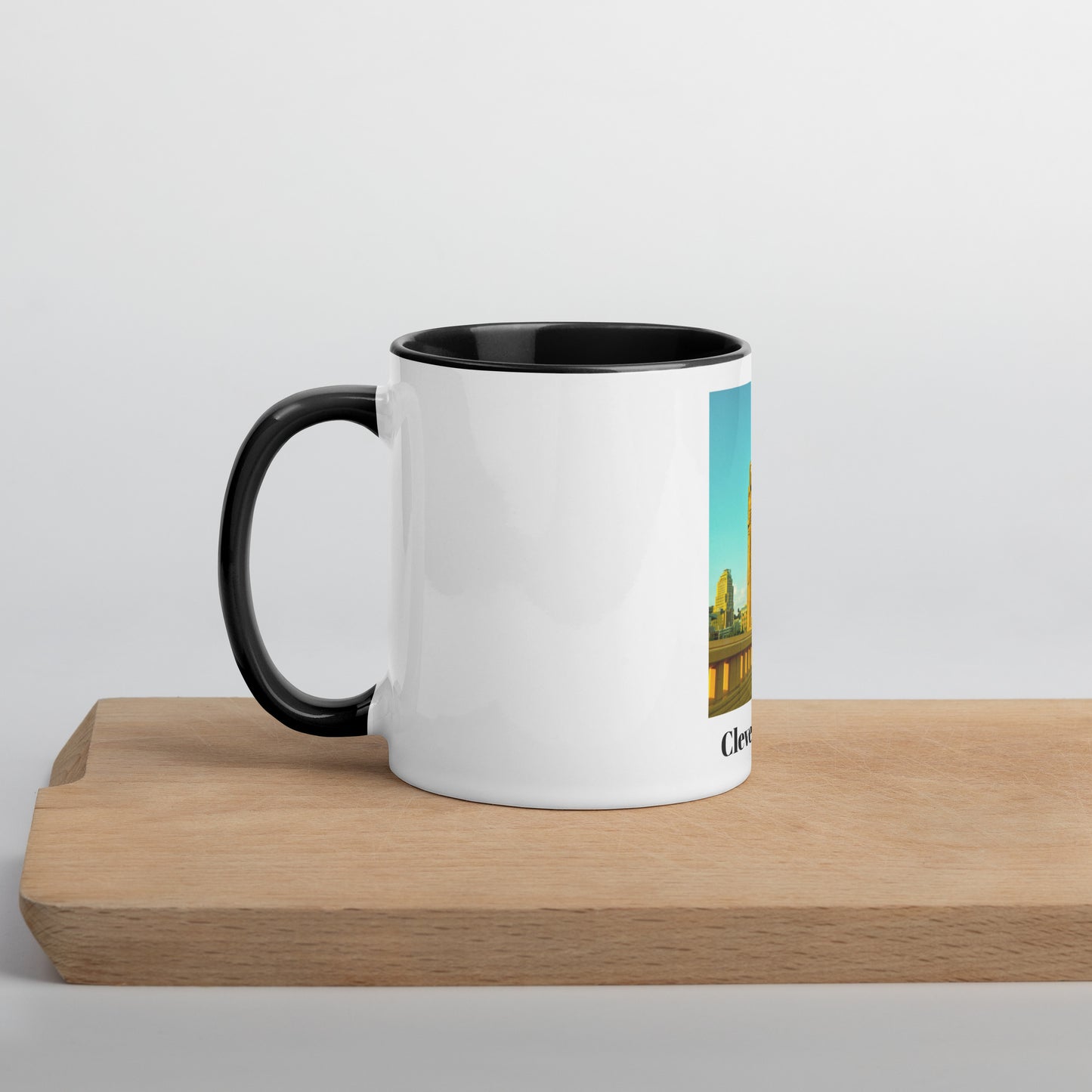 Cleveland Ohio Mug (with Color Inside)