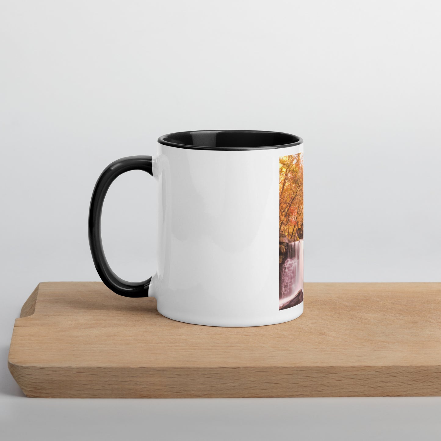 Great Falls of Bedford Mug (with Color Inside)