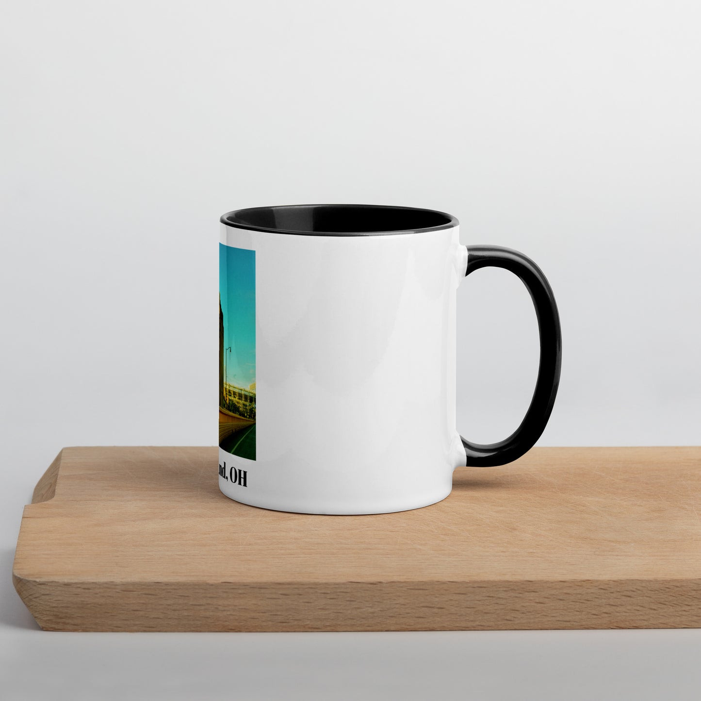 Cleveland Ohio Mug (with Color Inside)