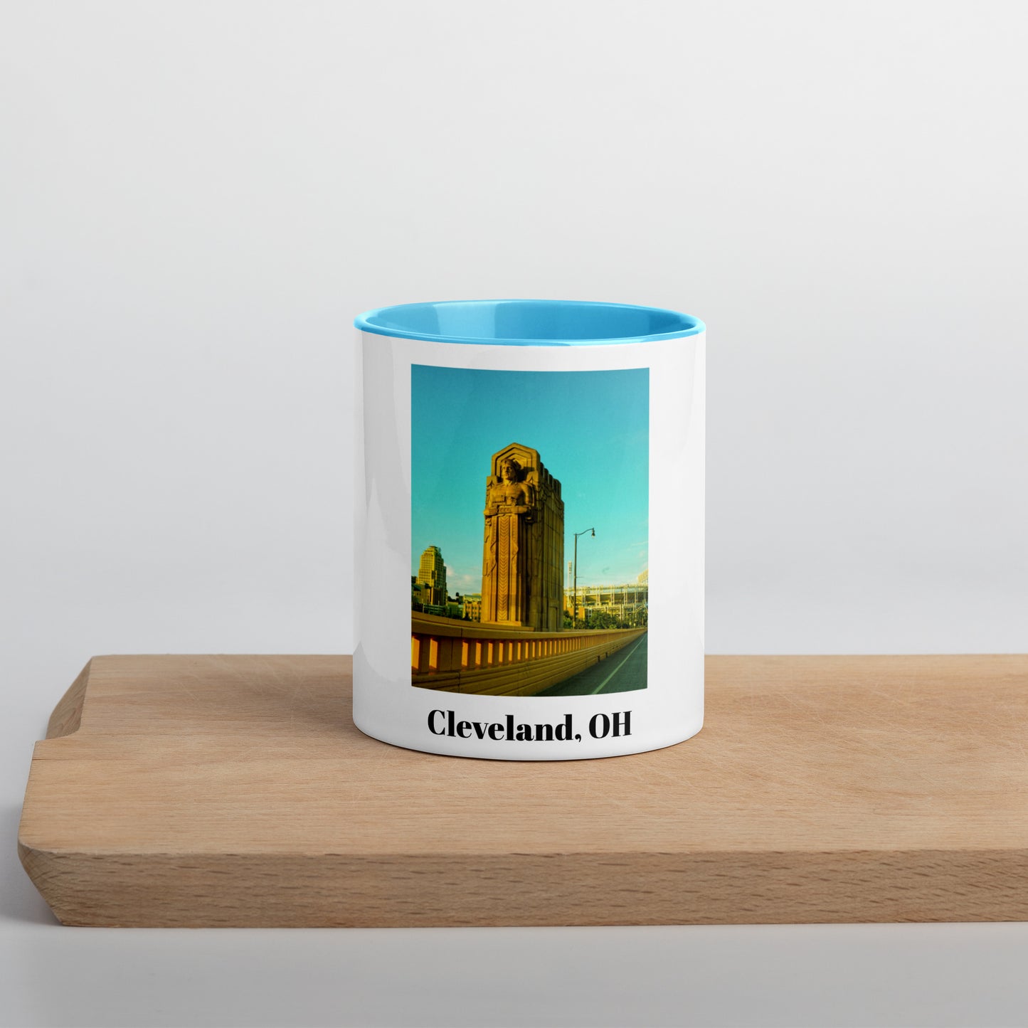 Cleveland Ohio Mug (with Color Inside)