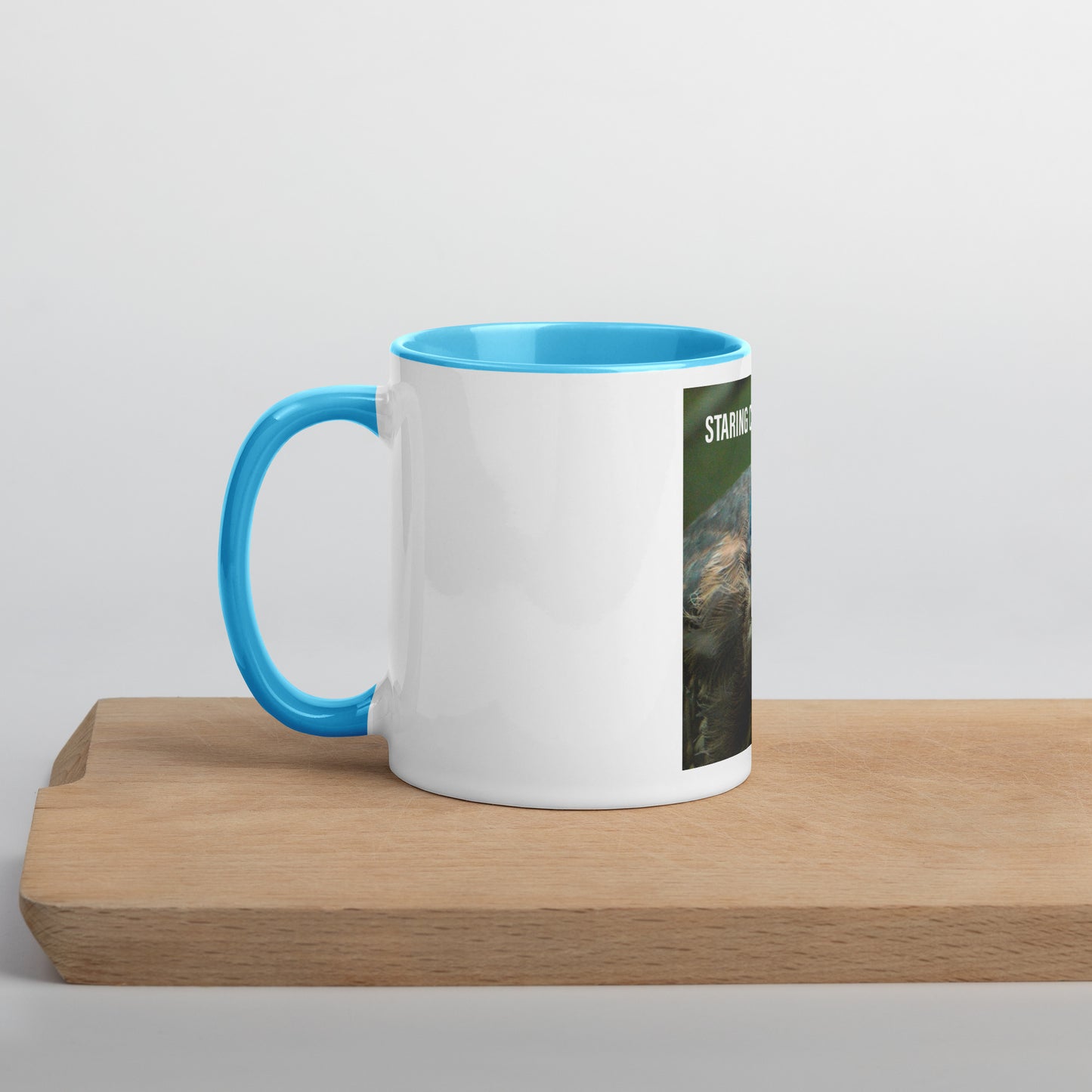 Funny Heron Mug (with Color Inside)