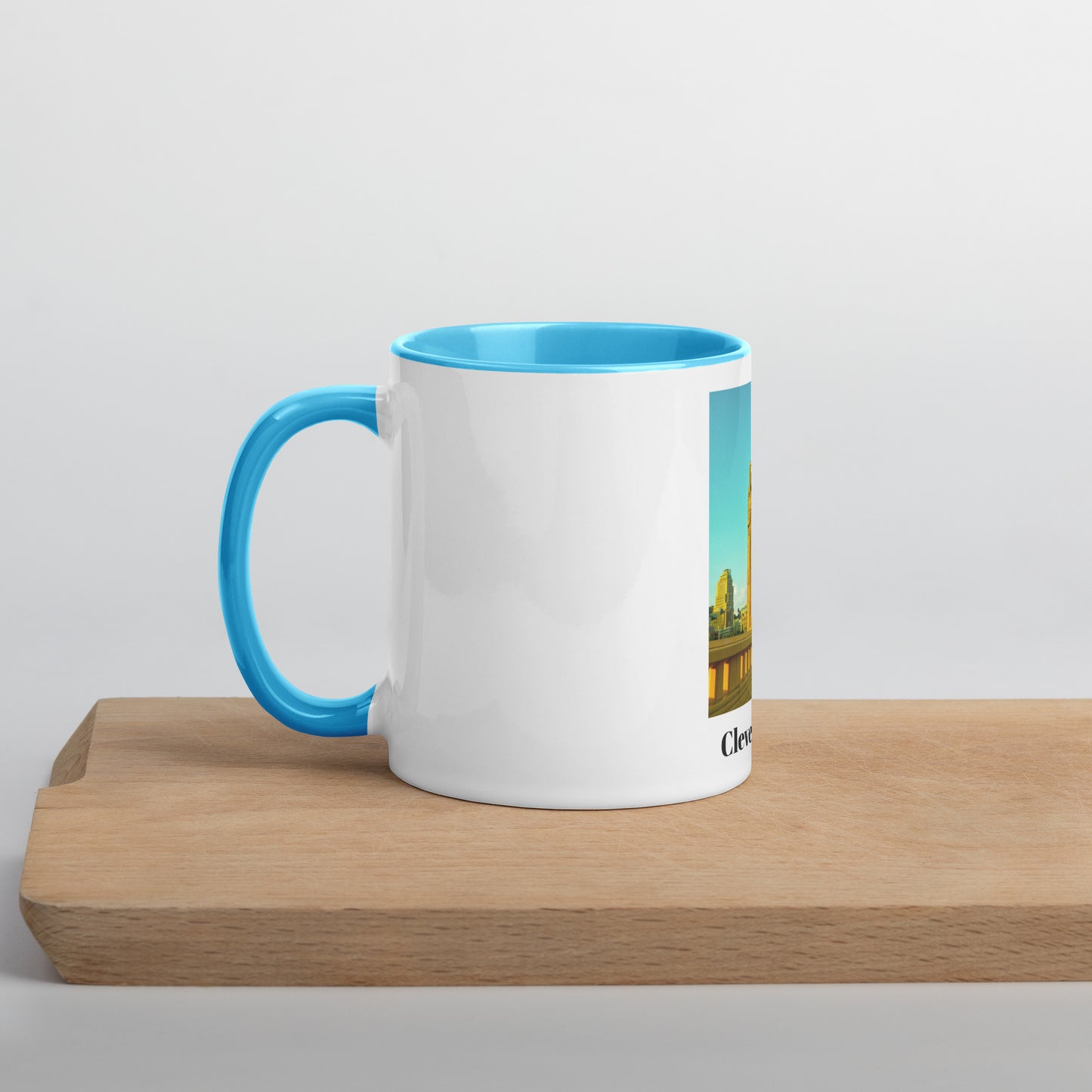 Cleveland Ohio Mug (with Color Inside)