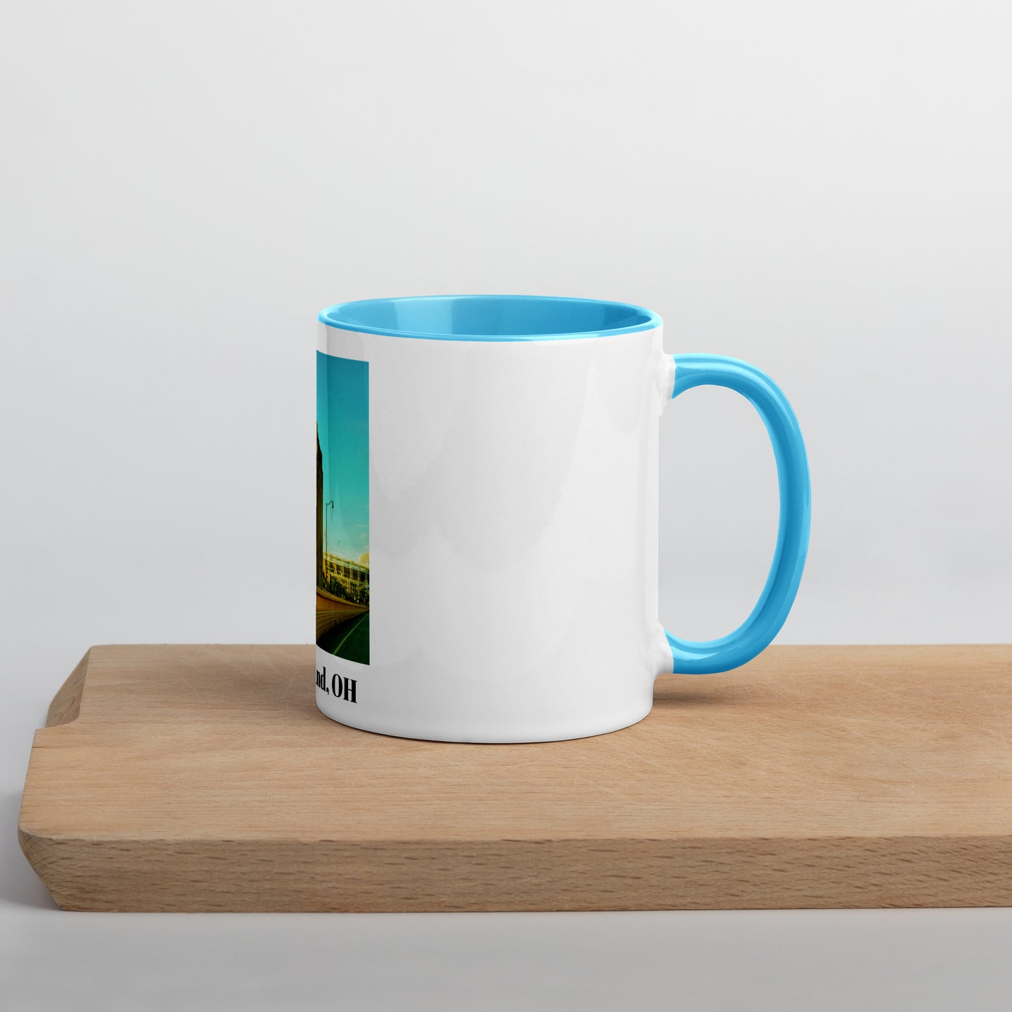 Cleveland Ohio Mug (with Color Inside)