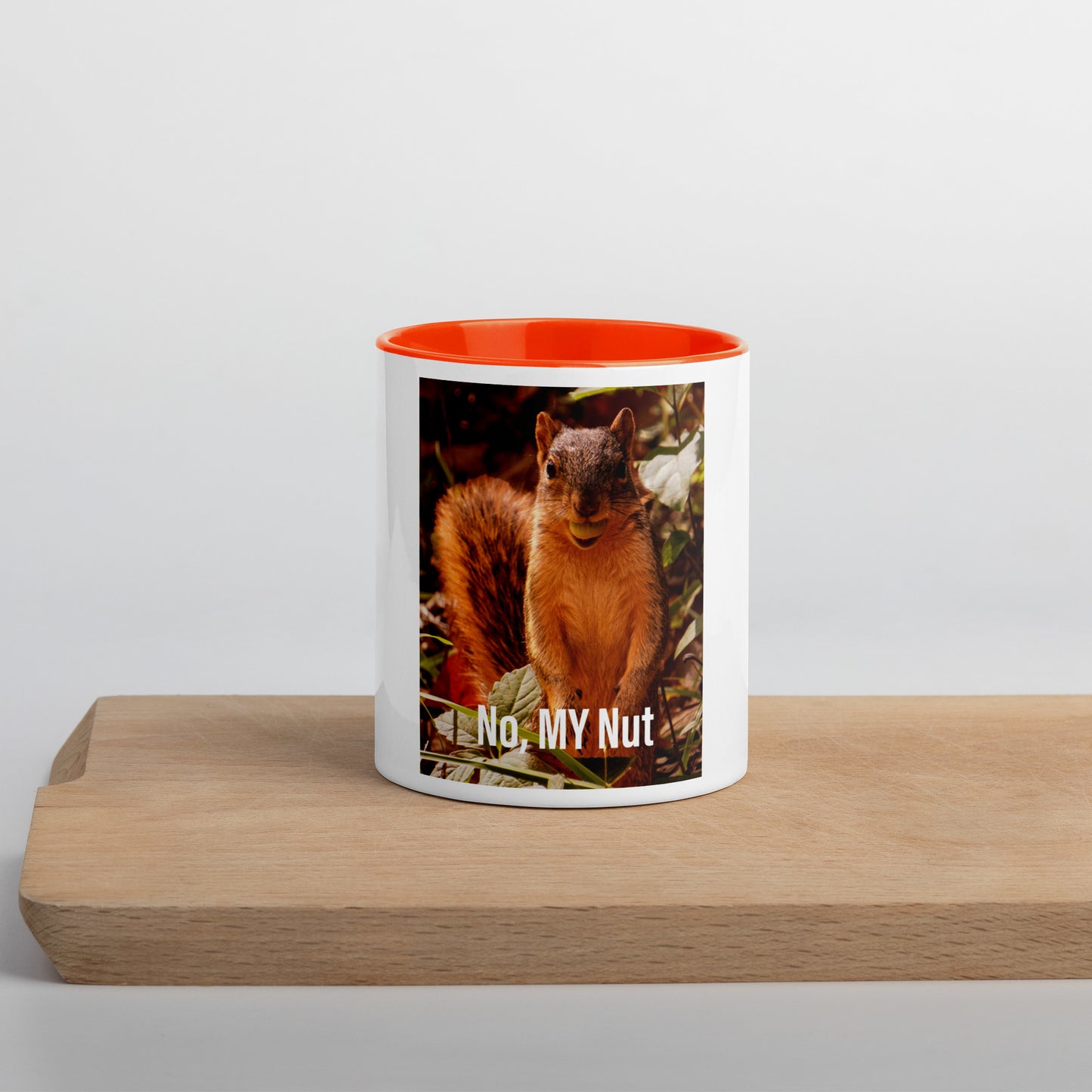 Funny Squirrel Mug (with Color Inside)