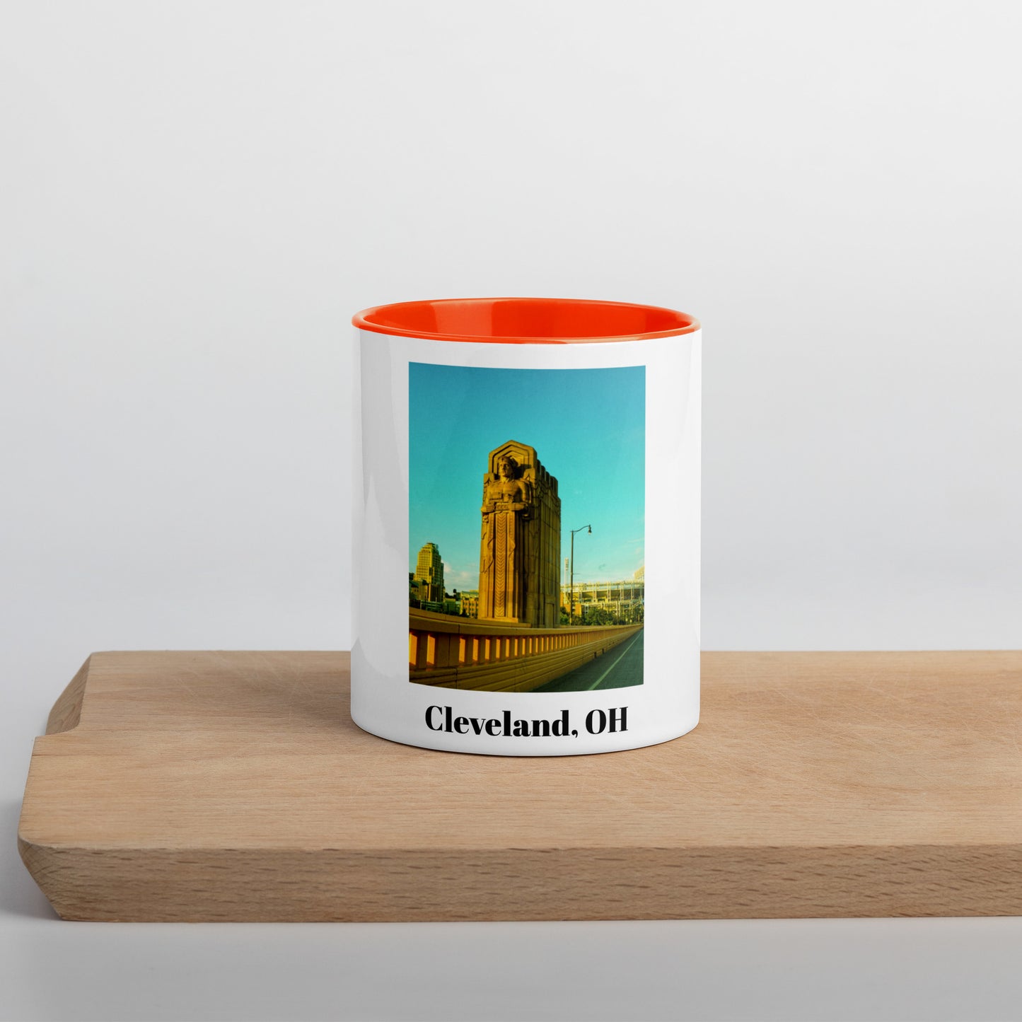 Cleveland Ohio Mug (with Color Inside)