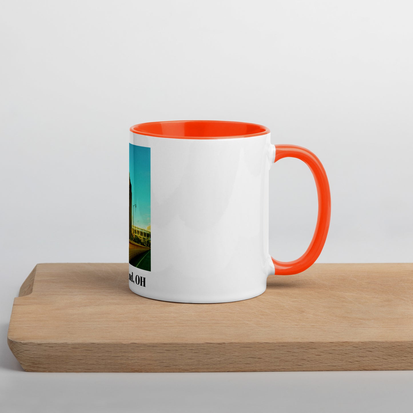 Cleveland Ohio Mug (with Color Inside)