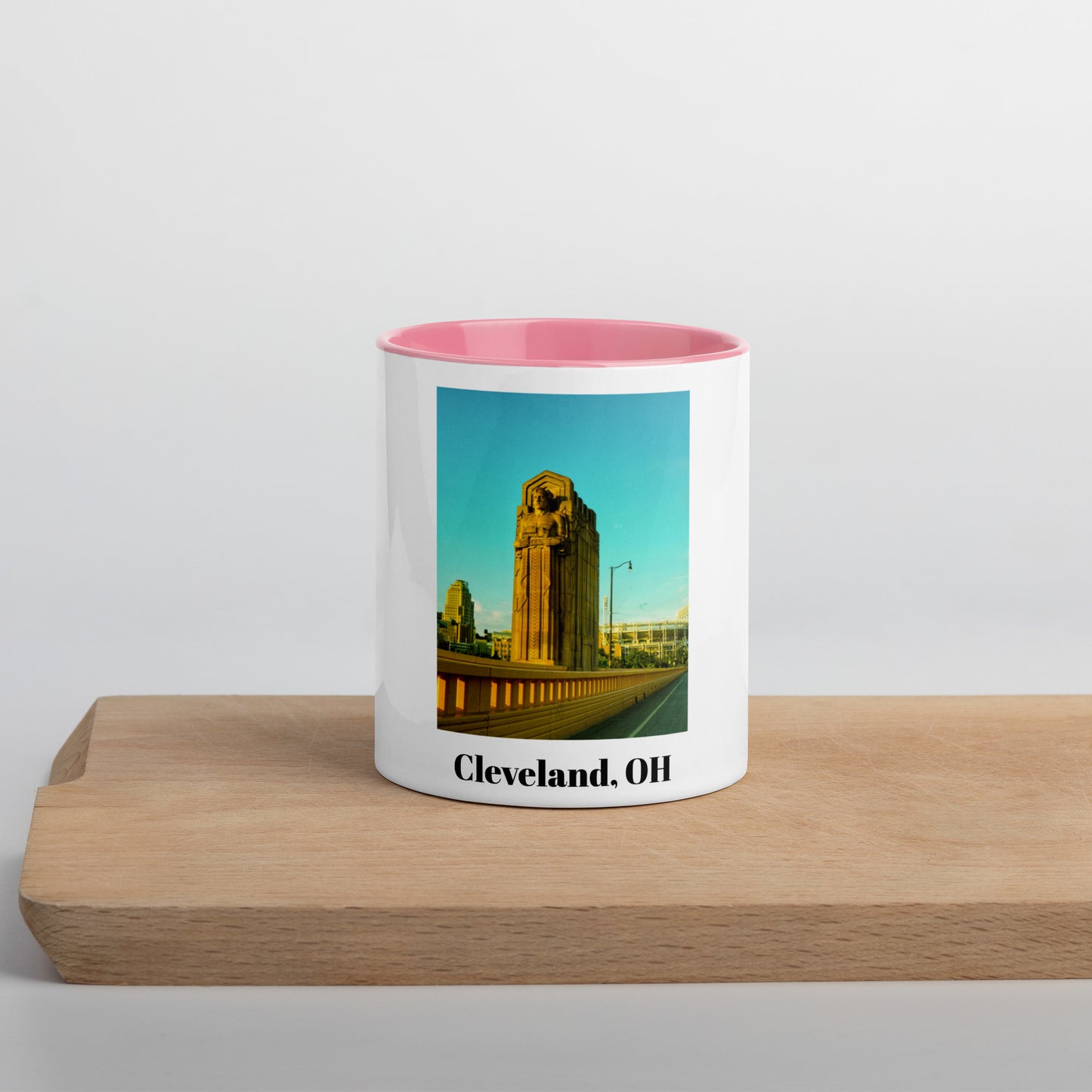 Cleveland Ohio Mug (with Color Inside)
