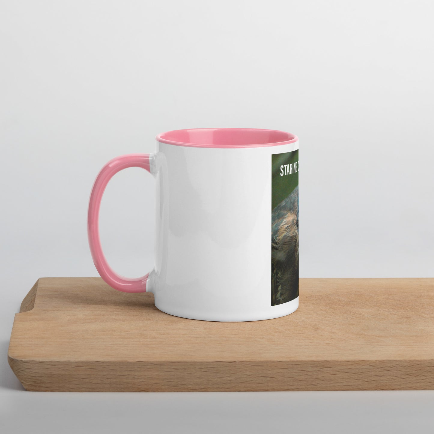 Funny Heron Mug (with Color Inside)