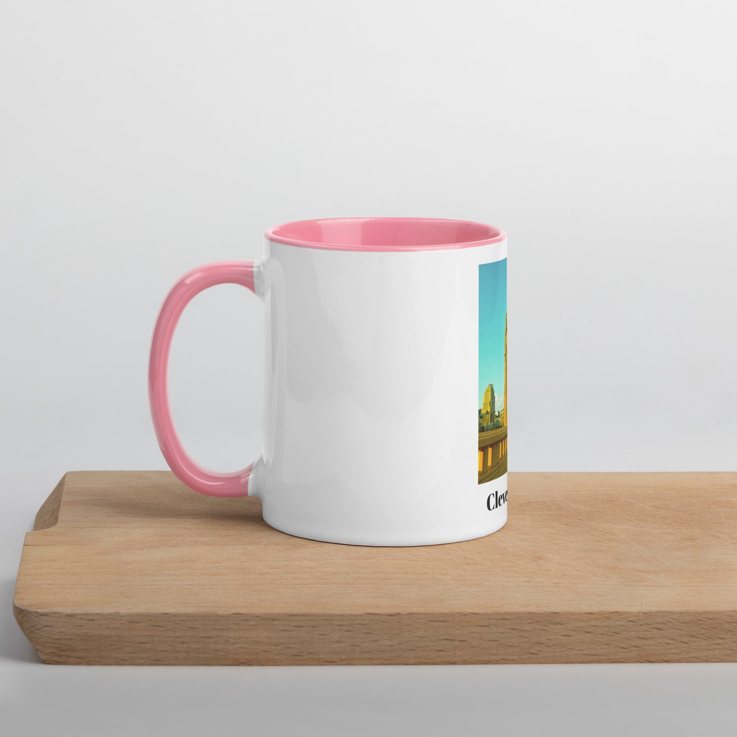 Cleveland Ohio Mug (with Color Inside)