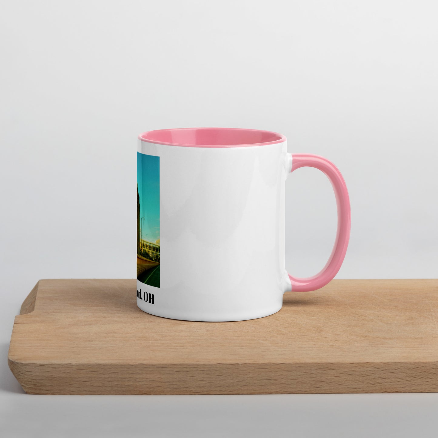 Cleveland Ohio Mug (with Color Inside)