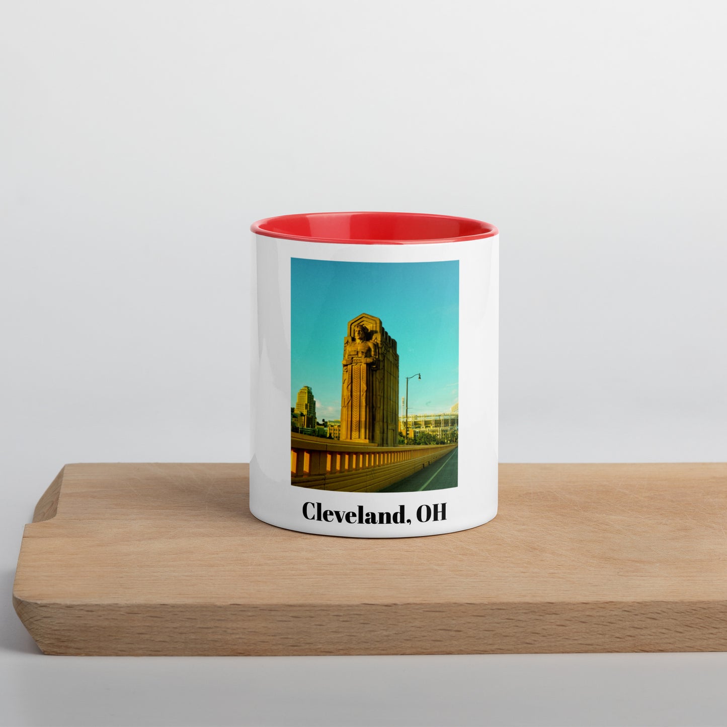 Cleveland Ohio Mug (with Color Inside)