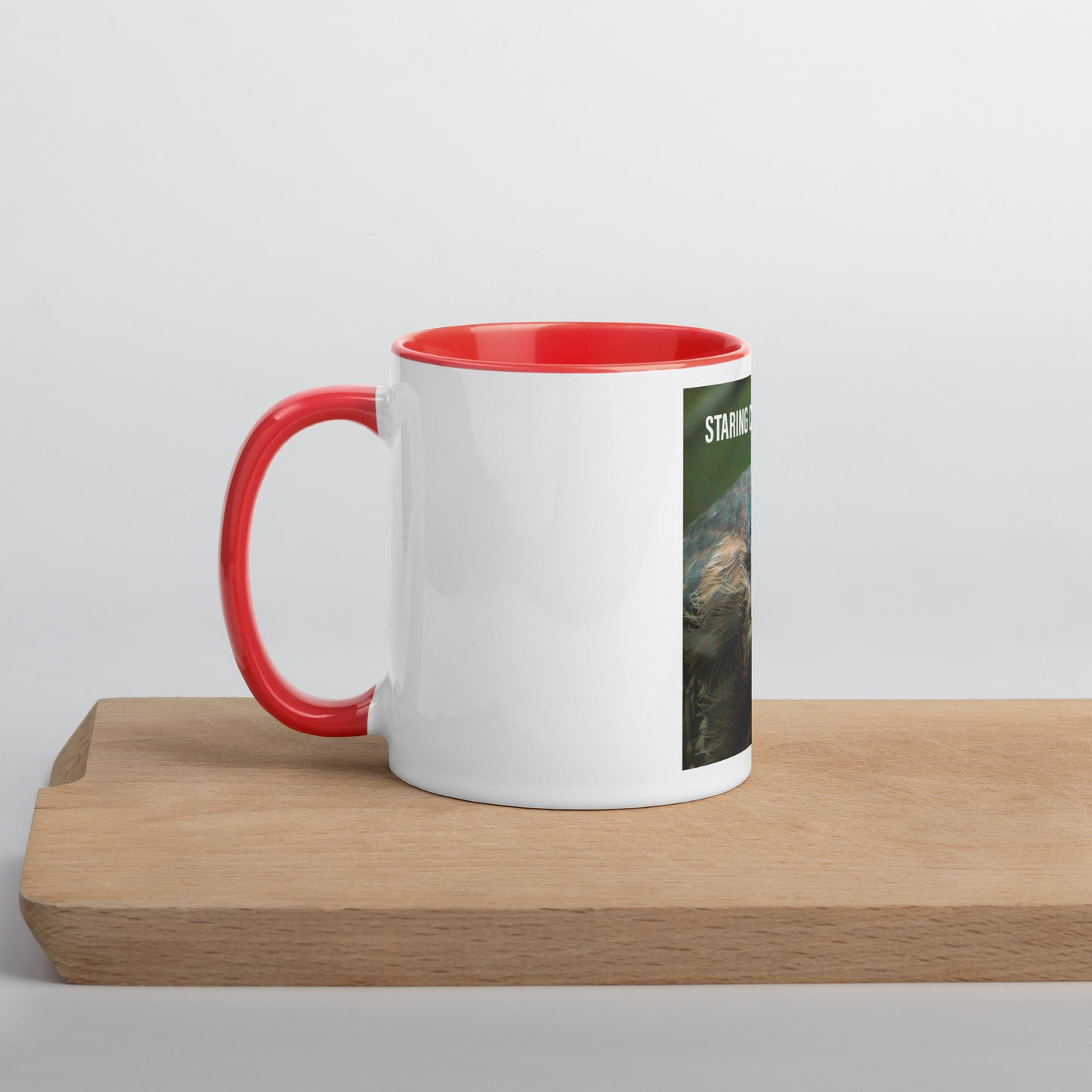 Funny Heron Mug (with Color Inside)