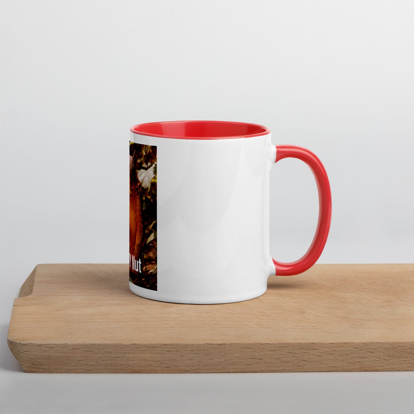 Funny Squirrel Mug (with Color Inside)