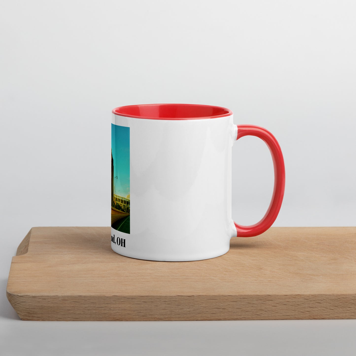 Cleveland Ohio Mug (with Color Inside)