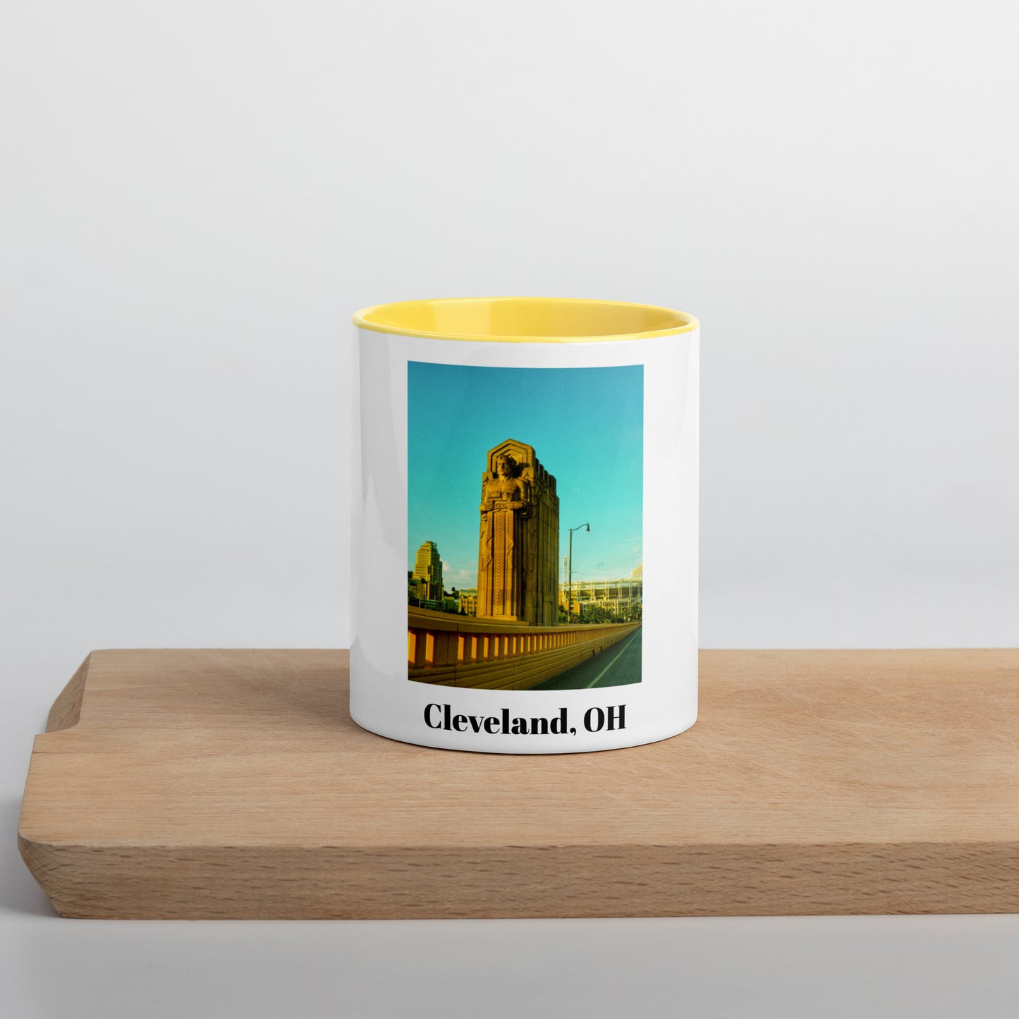 Cleveland Ohio Mug (with Color Inside)