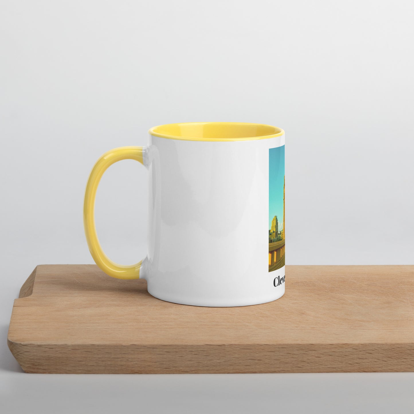 Cleveland Ohio Mug (with Color Inside)