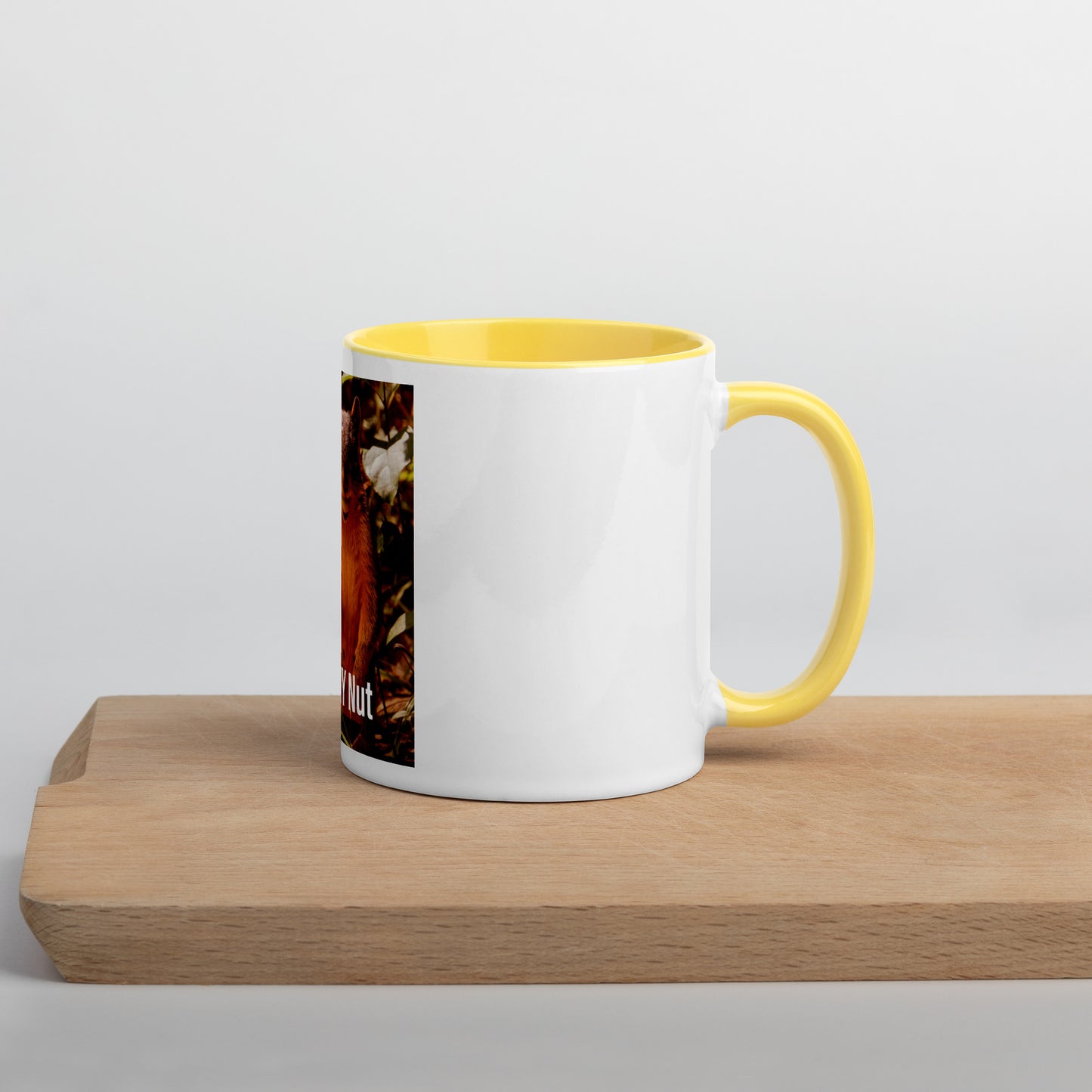 Funny Squirrel Mug (with Color Inside)