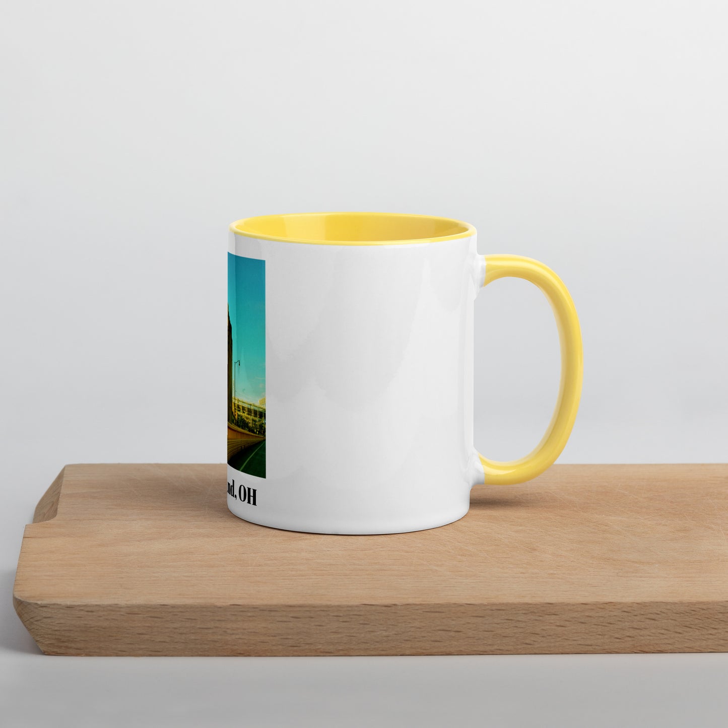 Cleveland Ohio Mug (with Color Inside)