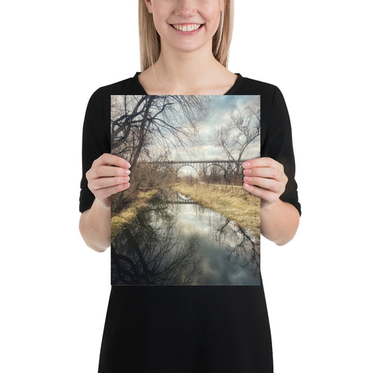 Photo of Cuyahoga Valley National Park and Ohio Bridge Print