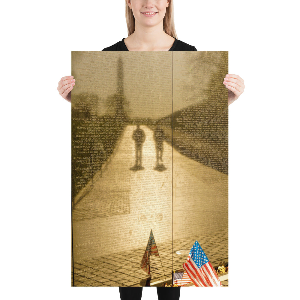 Vietnam Veterans Memorial Monument Photo Washington DC Gift