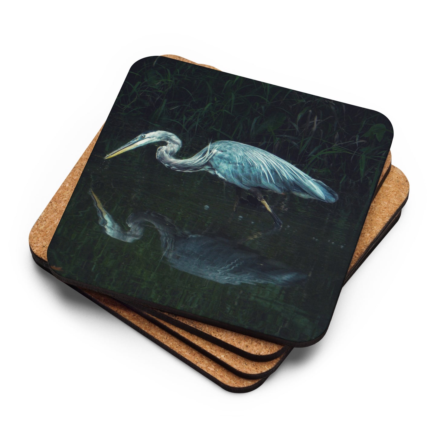 Starin' Heron Coaster