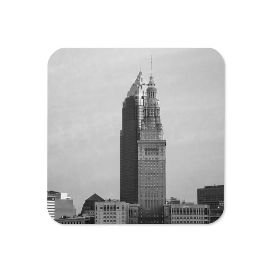 Downtown Cleveland Photo Coaster