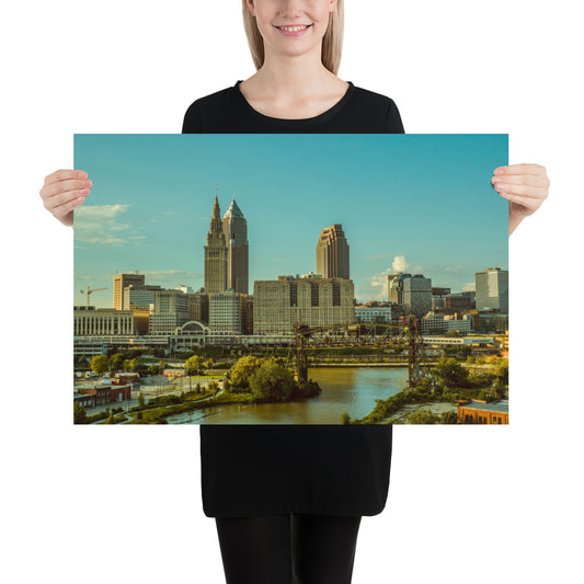 Cleveland Skyline Photo Print