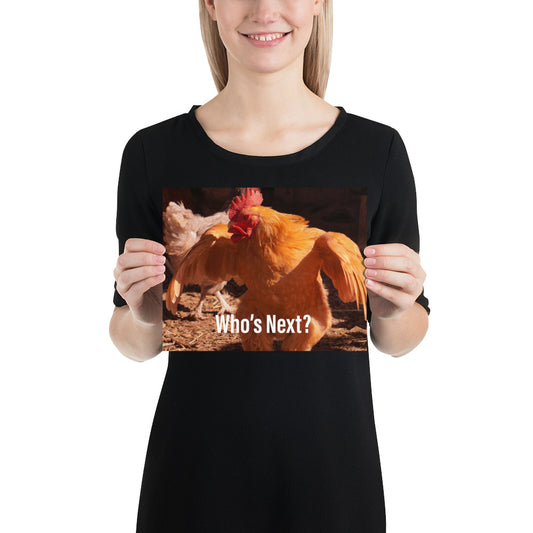 Funny Chicken Poster