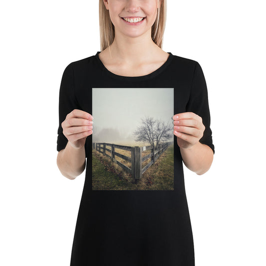 Scenic Fence Print