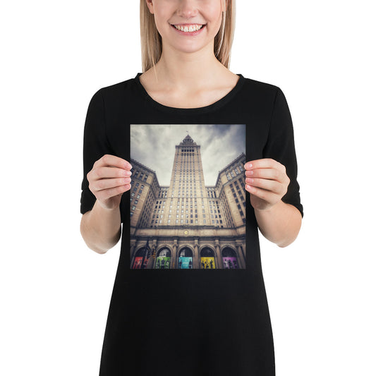 Terminal Tower Cleveland Ohio Poster
