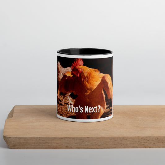 Funny Chicken Mug with Color Inside