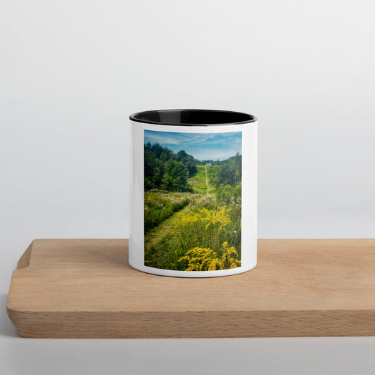 Uplifting Fields of Green Mug (with Color Inside)