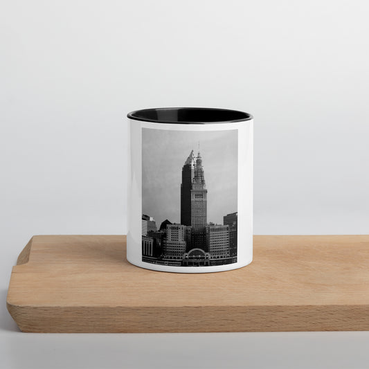Downtown Cleveland Ohio Photo Mug (Terminal Tower)